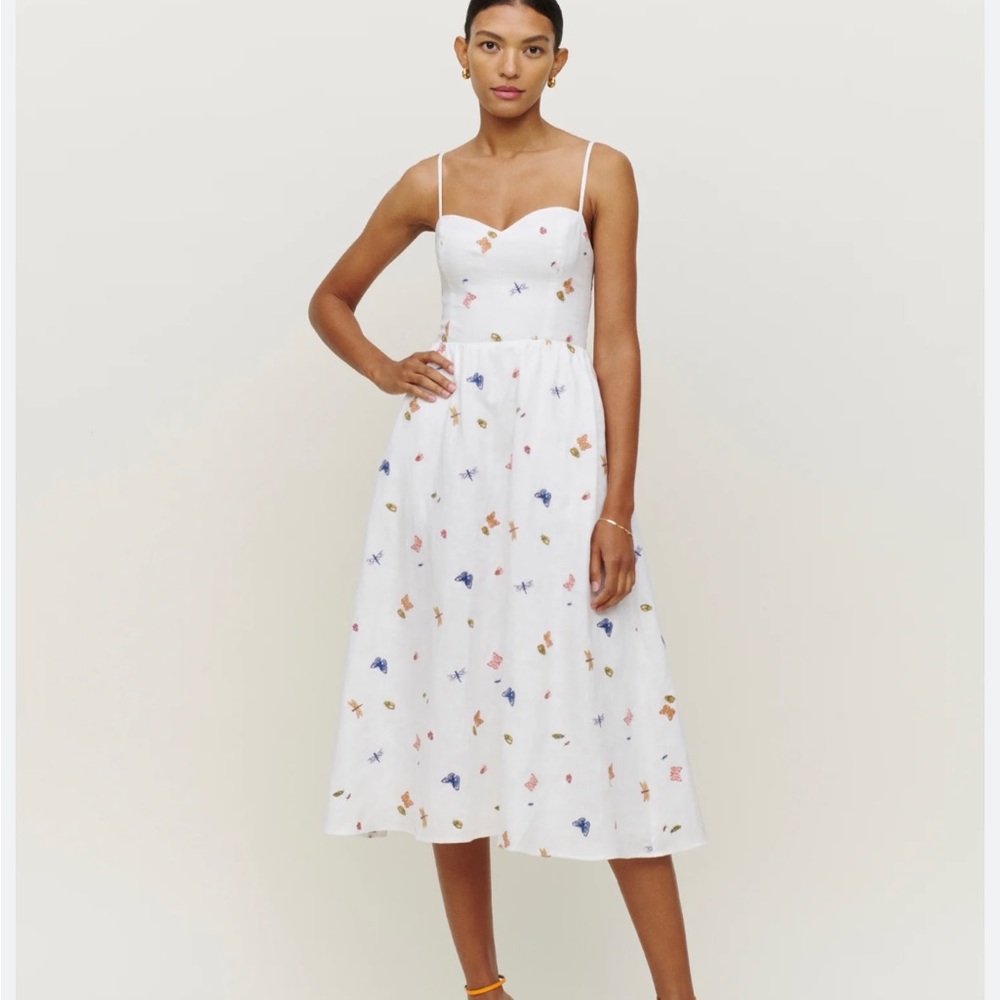 NWT Reformation Linen Dress